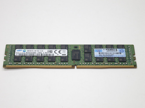 752370-091 HP 32GB DDR4 2133 ECC REG DUAL RANK x4 PC4-17000 SERVER MEMORY MODULE
