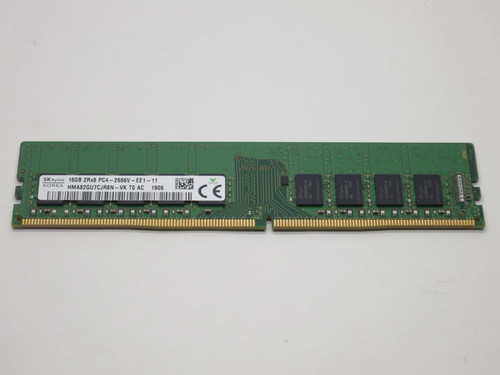 HMA82GU7CJR8N-VK HYNIX 16GB DDR4 2666 ECC UNBUFFERED 2Rx8 PC4-21300 EUDIMM MODULE