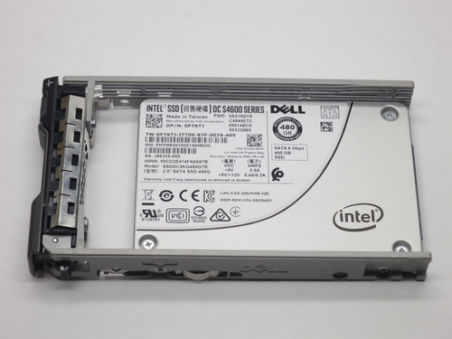 366KF DELL 480GB TLC SATA 2.5 6Gb/s SSD 13G KIT S4600 SERIES MIXED-USE