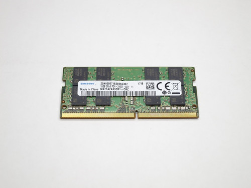 M471A2K43CB1-CRC SAMSUNG 16GB DDR4 2400 SODIMM 2Rx8 CL17 PC4-19200 1.2V 260-PIN SDRAM MODULE