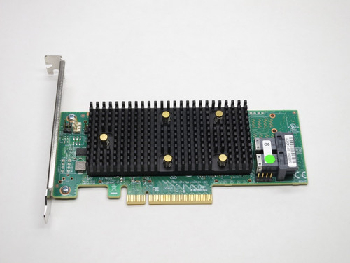 0YR37 DELL 8-PORT SAS/SATA/NVME TRI-MODE PCIE 12Gb/s MR 9440-8I RAID CONTROLLER CARD W/BOTH BRACKETS