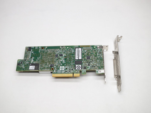 BROADCOM LSI MR 9361-4I 4-P 12GB SAS/SATA PCIE RAID CARD LSI00415 05-25420-10 BOTH BRACKETS