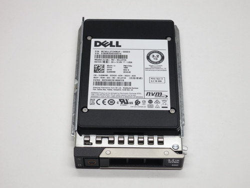 JDMHM DELL 3.2TB TLC NVME PCIe 2.5" SSD 14G PM1725a SERIES MIXED-USE