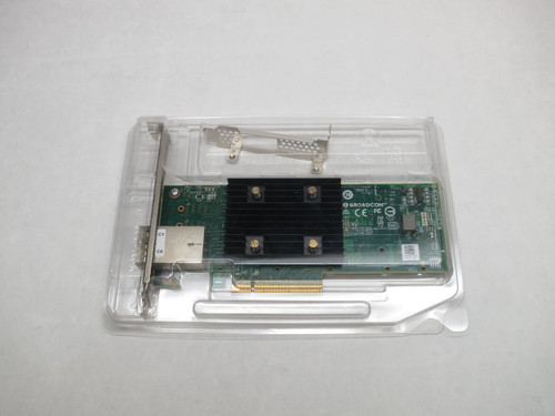 BROADCOM 9500-8E 12Gb/s 8P EXTERNAL PCIE GEN 4.0 TRI-MODE HBA BOTH BRACKETS 05-50075-01