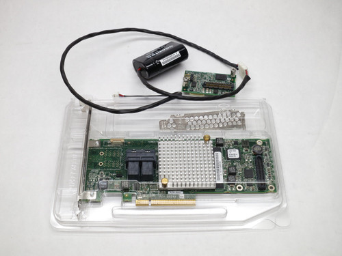 2277500-R ADAPTEC ASR-8805 8P 12Gbps SAS/SATA INTERNAL 8X PCIE 3.0 RAID ADAPTER WITH CACHEVAULT KIT AND BOTH BRACKETS