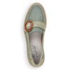 Rieker 54864-52 Flat Loafer Sage Green