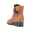 RIEKER 78676-25 Flat Heeled Ankle boot Tan  Tan