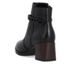 Remonte D0V73-01 Mid heel ankle boot Black Black color