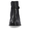 Remonte D0V73-01 Mid heel ankle boot Black Black color