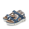 Rieker 64066-14 Trecking Sandal velcro straps Blue
