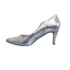 Emis 7997/821 High Heeled Dress shoe with extre width Sliver