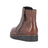 Rieker 44950-24 Flat pull on ankle boot Tan