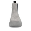 Rieker N2553-40 Chunky wedge slip on ankle boot Grey