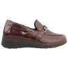 Suave Martha  high wedge slip on Burgundy