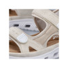 Rieker 64074-60 Ladies' sandals Beige