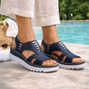 Rieker V44Y5-14 Ladies' sandals Blue