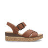 Rieker 63795-22 Ladies' sandals Brown