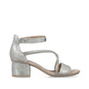 Rieker 64654-40 Ladies' sandals Silver/Platinum