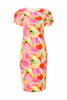 Kate Cooper KCS25163 Garden party dress with wrap over sleeve Pink