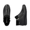 Rieker 47252-00 – Women's Black Ankle Boots with Zip