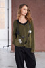 NAW25-327 Loose weave Knit V-Neck Sweater