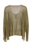 NAW25-327 Loose weave Knit V-Neck Sweater