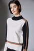 Peruzzi W25200 3 TONE KNIT Color ECRU BLACK (12)
