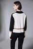 Peruzzi W25200 3 TONE KNIT Color ECRU BLACK (12)