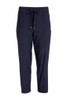 Naya NAW25143 Slim leg drawstring waist trouser with jeet pocket at front Black  09