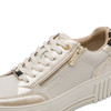 Marco Tozzi 2-23760-45 402 Women Lace-up Gold / Cream