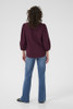 Kaffe 10510755 KAenya Blouse 3/4 SL W indsor W ine