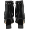 Lotus Women's Danni Boot Ankle Black leather