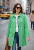 PERUZZI S26140 MAC COAT GREEN