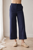 PERUZZI S26198 COTTON HEM TROUSER NAVY