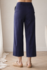 PERUZZI S26198 COTTON HEM TROUSER NAVY