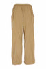 NAYA NAS26222 Pull up trouser with zip detail at cuff hem Tan 75