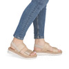 Remonte D0Q63-90 Sandal - from 30mm - Sport unit bur-fastener Ladies' sandals