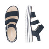 Remonte D3N50-14 Sandal - from 30mm - Sport unit bur-fastener Ladies' sandals