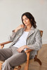 PERUZZI S26510 PRINT DOUBLE JACKET TAUPE/ECRU