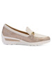 ARA 12-50630-05 ZUERICH Slip on  wedge SHELL,CREAM