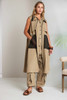 Naya NAS26219 Zipped Long line Waistcoat