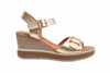 Oh My Sandals 6003 DOYA CHAMPAN (Gold) Wedge sandal
