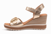 Oh My Sandals 6003 DOYA CHAMPAN (Gold) Wedge sandal