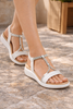 Lotus Bruna Sandal White