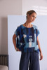 NAYA NPA26270 Patchwork Round-Neck Top