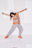 Naya NAS24255 Stripe flared top 45 (Nectarine)