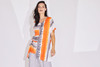 Naya NAS24255 Stripe flared top 45 (Nectarine)