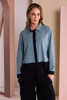 NAYA NAW26117A Shirt With Button Front And Band At Hemline