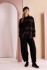 NAYA NAW26144 Baloon Shape Trouser With Darts At Hem