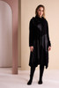 NAYA NAW26158 Dress With Leatherette Section And Neckpiece